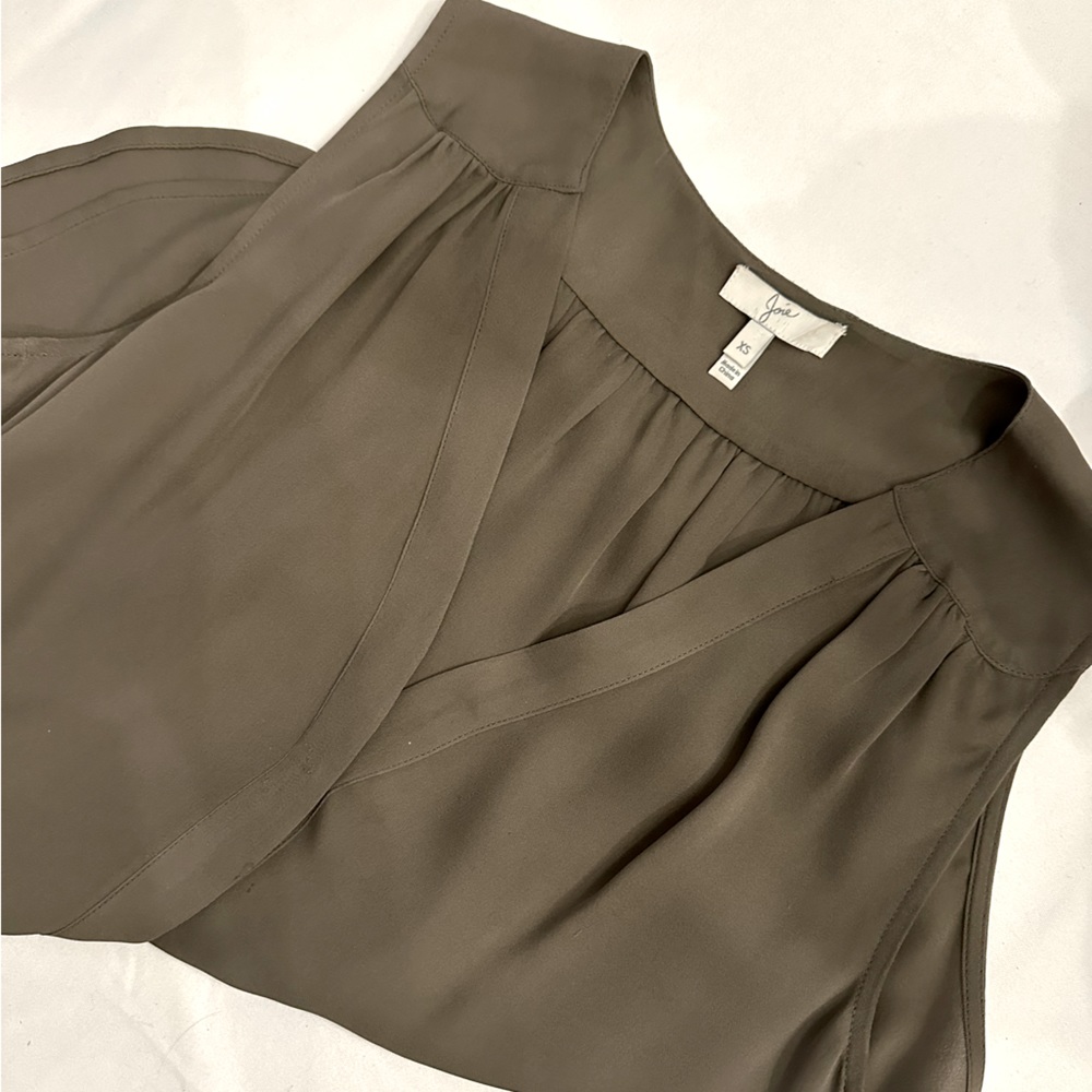 Joie XS Silk Sleeveless Top